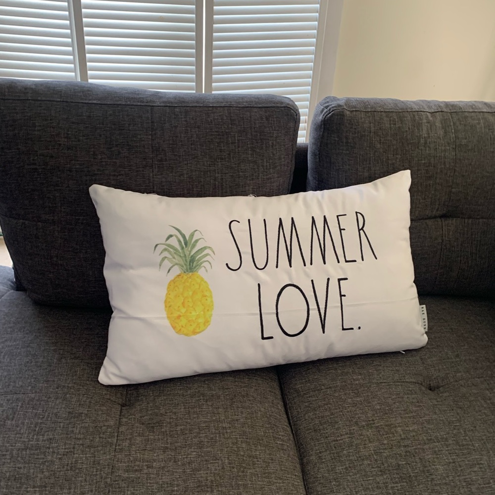 Rae Dunn summer pillow